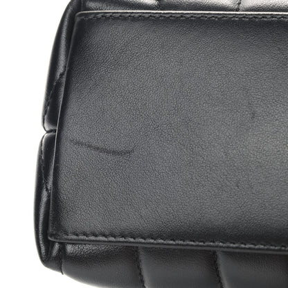 Saint Laurent Calfskin Y Quilted Monogram Small Loulou Chain Satchel Black 11 of 11