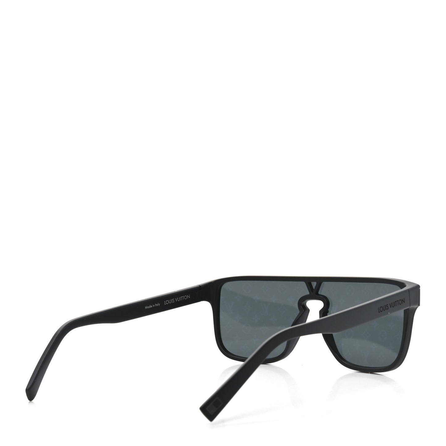 Acetate LV Waimea Square Sunglasses Z1082W Black