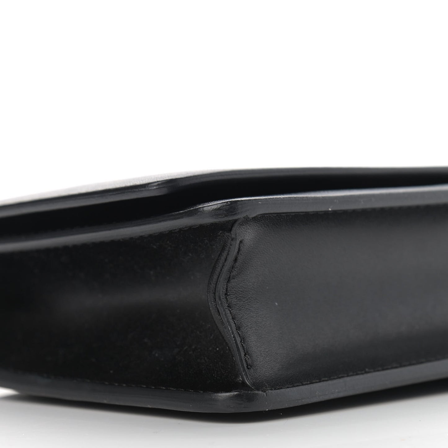 Calfskin Star Pandora Chain Wallet Black