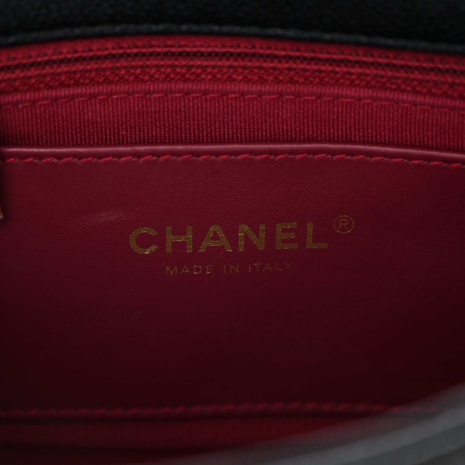 Chanel Caviar Quilted Mini Never Ending Chain Flap Black 6 of 11