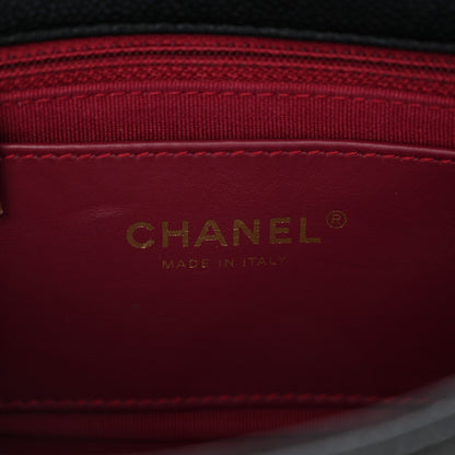 Chanel Caviar Quilted Mini Never Ending Chain Flap Black 6 of 11