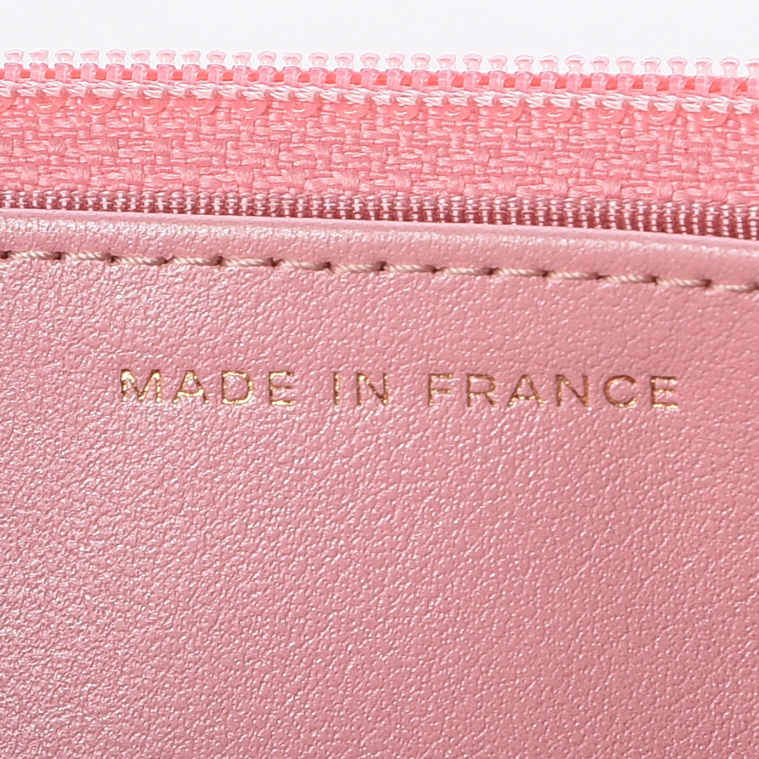 Chanel Iridescent Caviar Quilted Wallet on Chain WOC Rose Pink 9 of 11