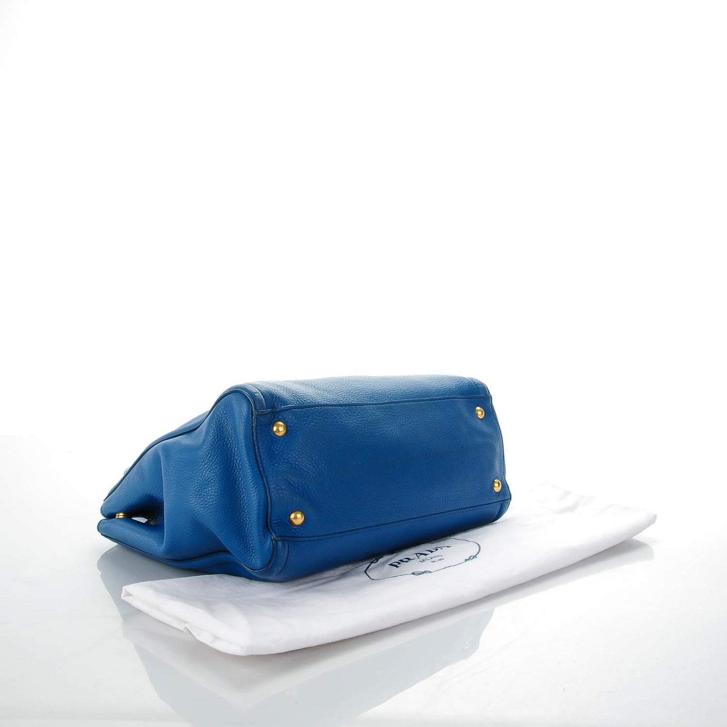 Vitello Daino Tote Cobalto