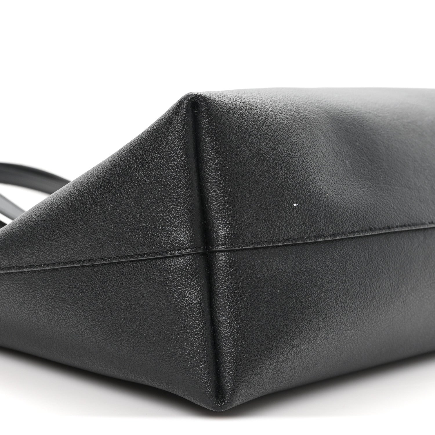 Saint Laurent Calfskin Large Shopping Tote Black 10 of 13