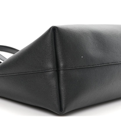 Saint Laurent Calfskin Large Shopping Tote Black 10 of 13