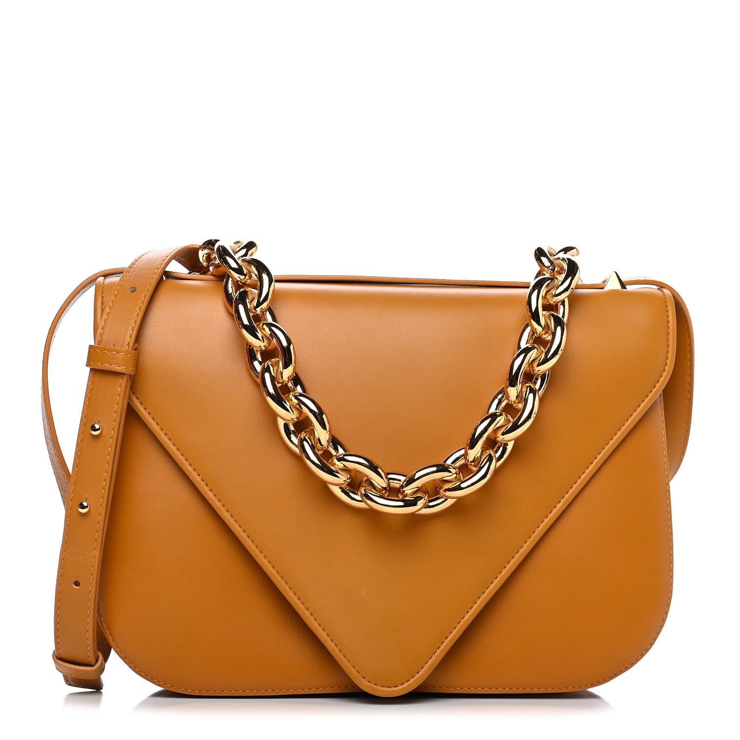 Bottega Veneta Calfskin Mount Envelope Bag Cob 1 of 5