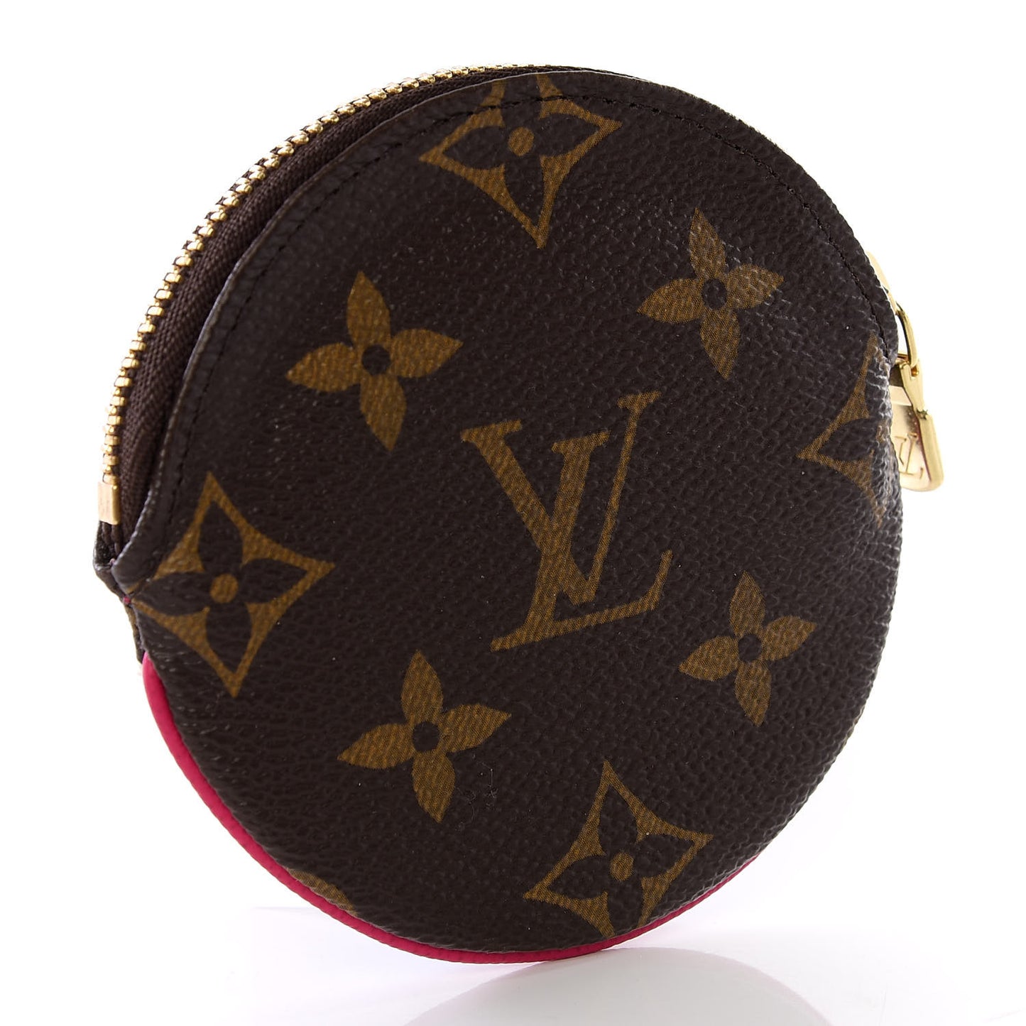 Monogram 2018 Christmas Animation Round Coin Purse