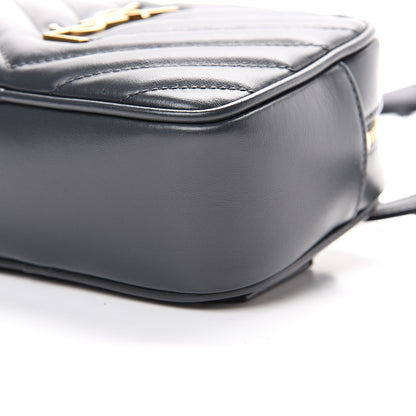 Saint Laurent Calfskin Matelasse Monogram Lou Belt Bag Smog 9 of 10