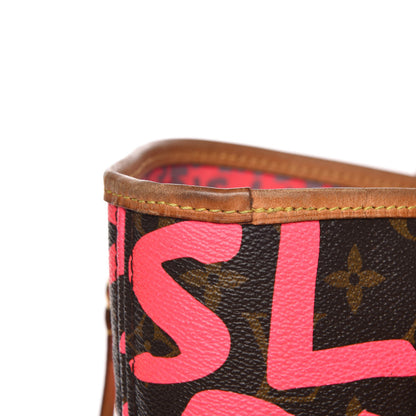 Louis Vuitton Monogram Graffiti Neverfull GM Fuchsia 15 of 19