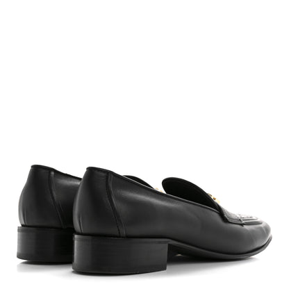 Chanel Lambskin Quilted Boy Loafers 39.5 Black 5 of 11