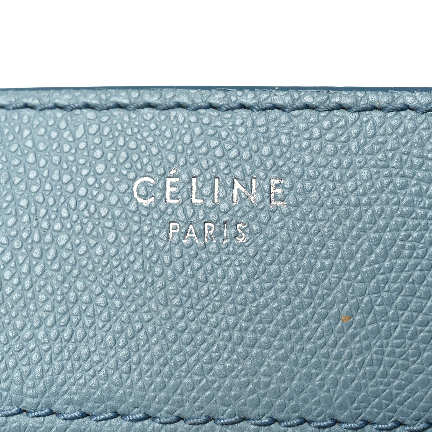 Celine Supple Calfskin Medium Phantom Luggage Slate Blue 6 of 17