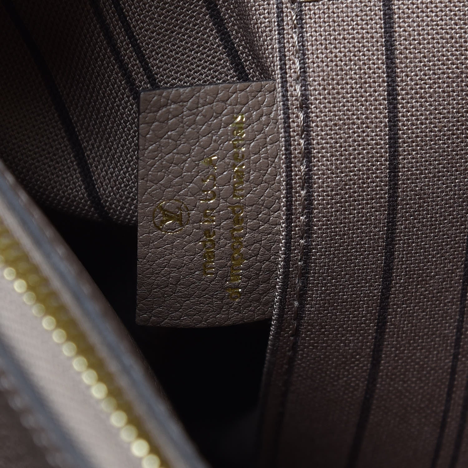 Louis Vuitton Empreinte Montaigne MM Taupe 8 of 10