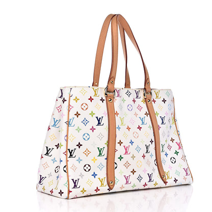 Louis Vuitton Monogram Multicolor Aurelia GM White 4 of 11