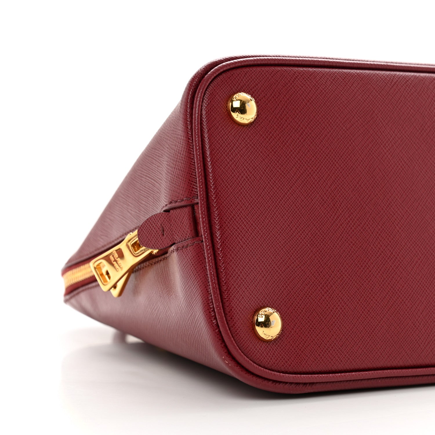 Prada Saffiano Lux Medium Open Promenade Tote Cerise 7 of 10