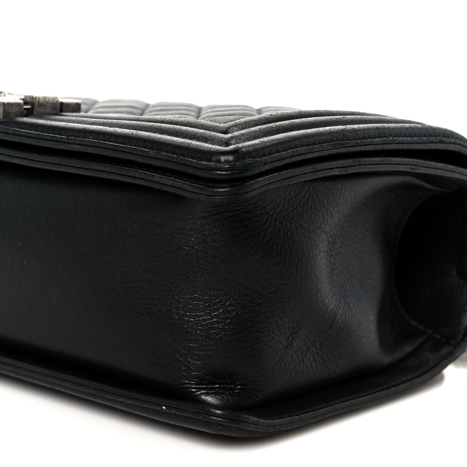 Chanel Calfskin Quilted Medium Boy Flap Black 10 of 10