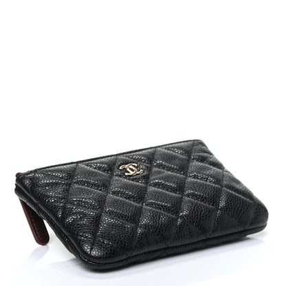 Chanel Caviar Quilted Small Cosmetic Case Black 4 of 7