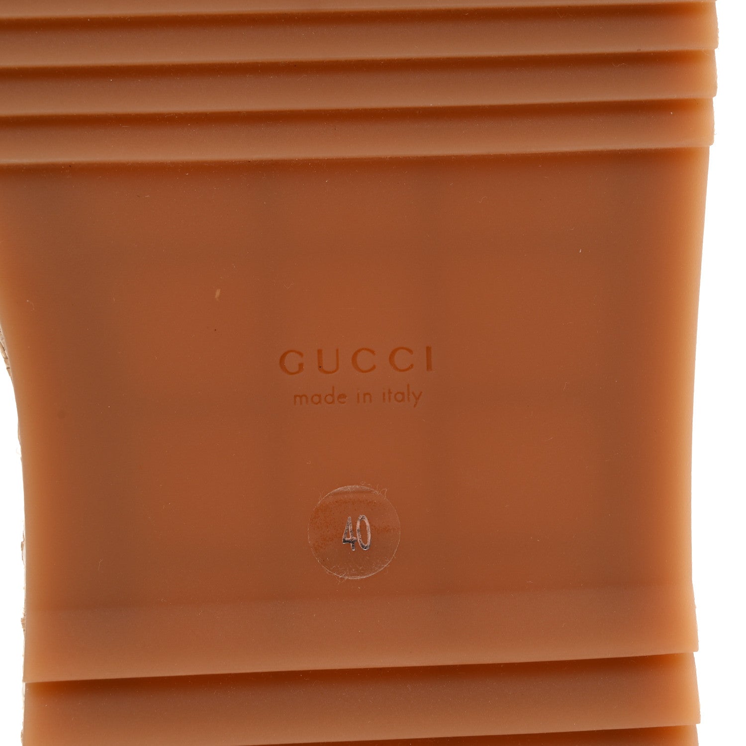 Gucci Raffia Nappa GG Monogram Angelina Platform Slingback Sandals 40 Natural Great White Blue Agata 8 of 9