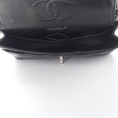 Chanel Caviar Quilted Medium Double Flap Black 5 of 26