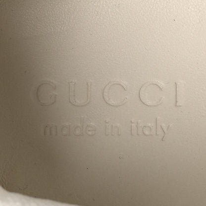 Gucci Calfskin Mesh Web Womens 2.0 Sneakers 9 Gray Rosso Ancora 7 of 9