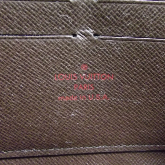 Louis Vuitton Damier Ebene Zippy Wallet 6 of 7