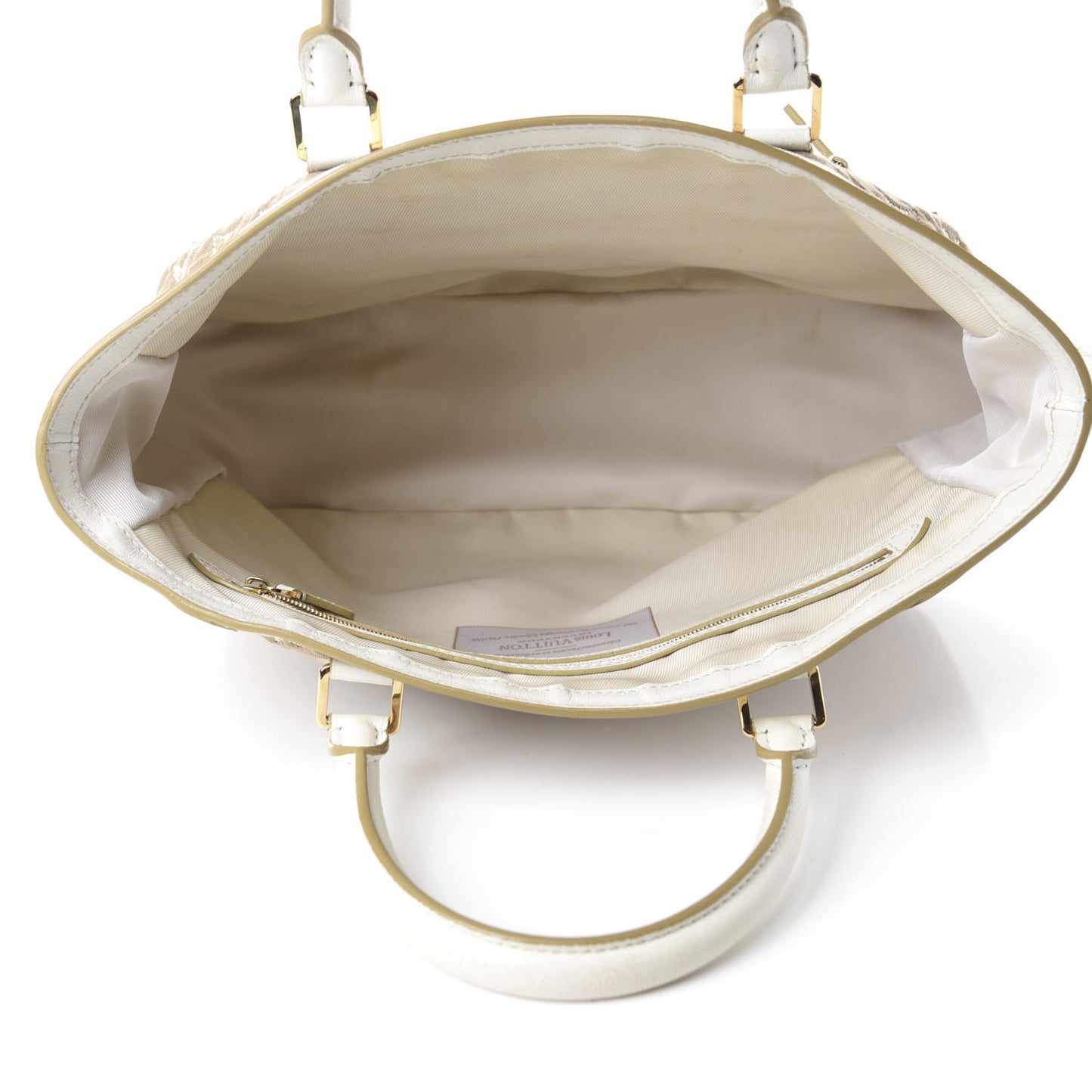 Monogram Sabbia Cabas MM White