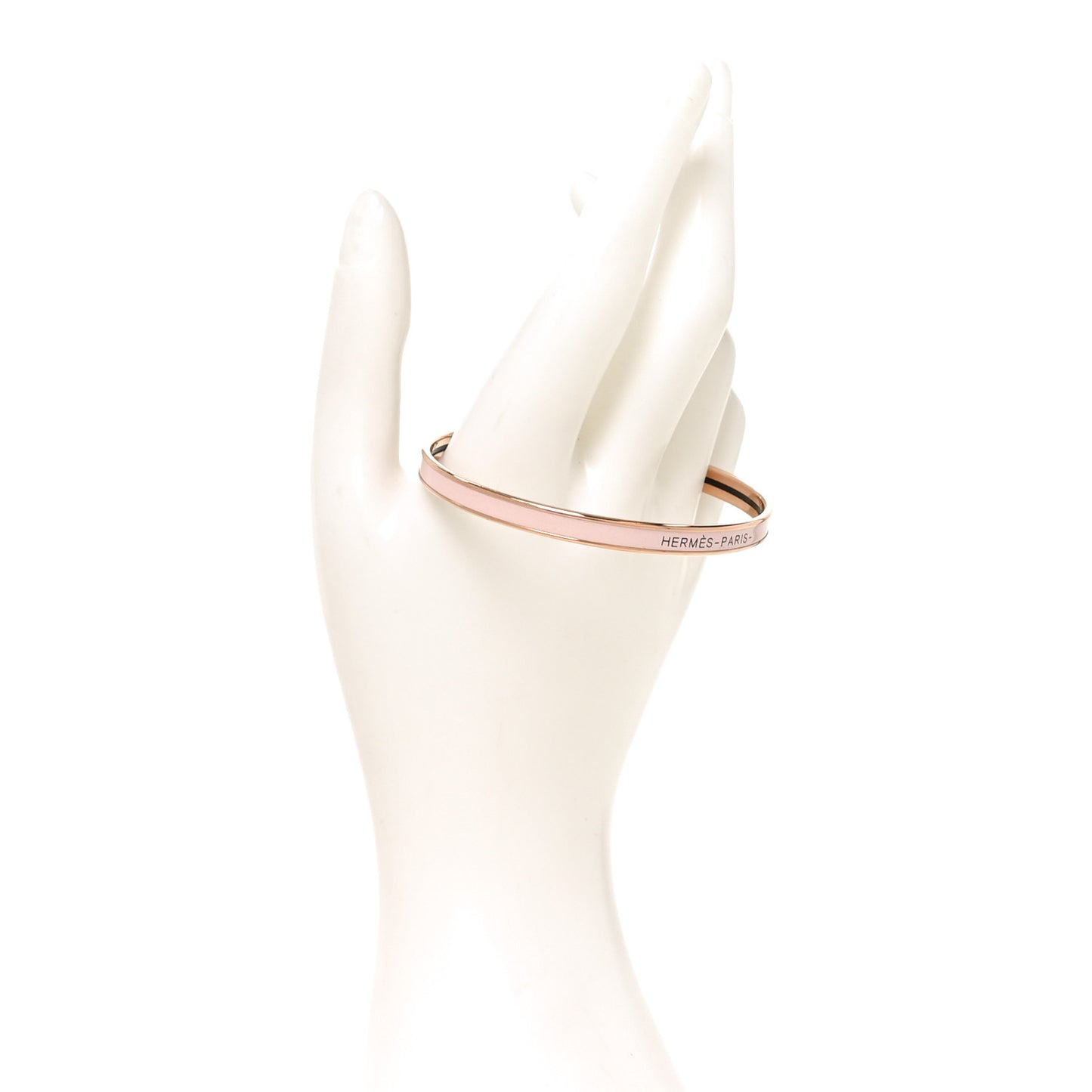 Enamel Uni Bangle 65 Rose Candeur