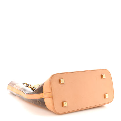 Louis Vuitton Vinyl Cabas Sac Ambre MM 4 of 9