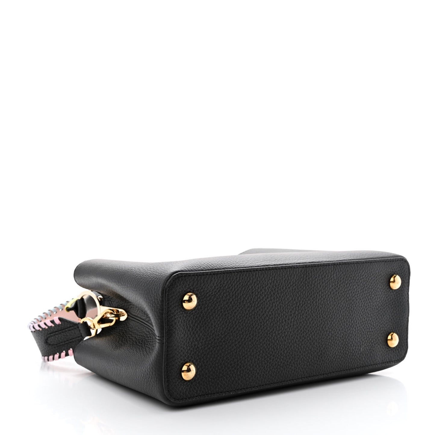 Taurillon Capucines MM Rainbow Black