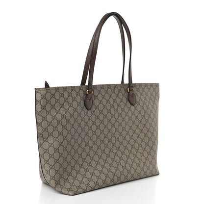 Gucci GG Supreme Monogram Medium Ophidia Shopping Tote Ebony 3 of 9