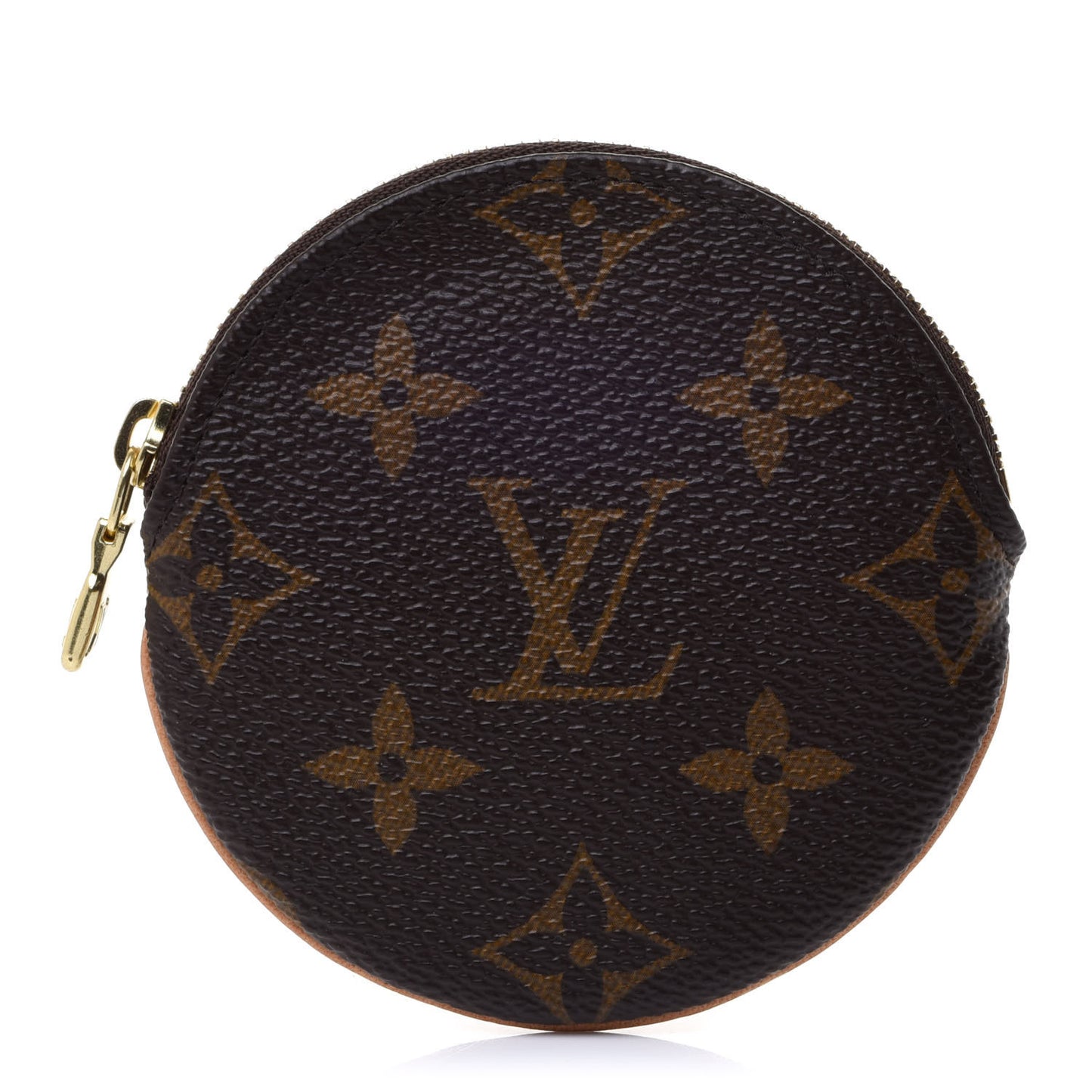 Monogram Round Coin Purse