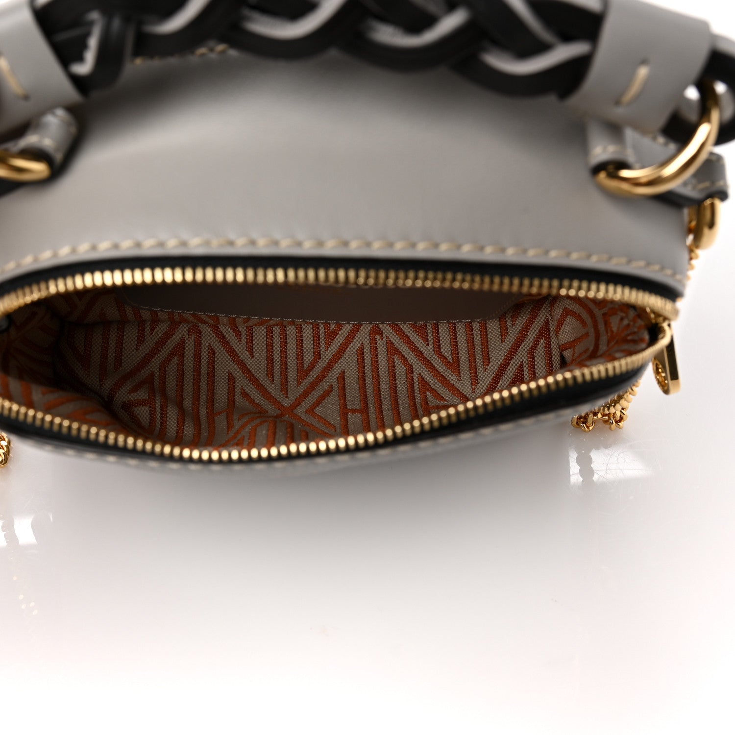 Chloe Calfskin Mini Daria Chain Bag Stormy Grey 5 of 8