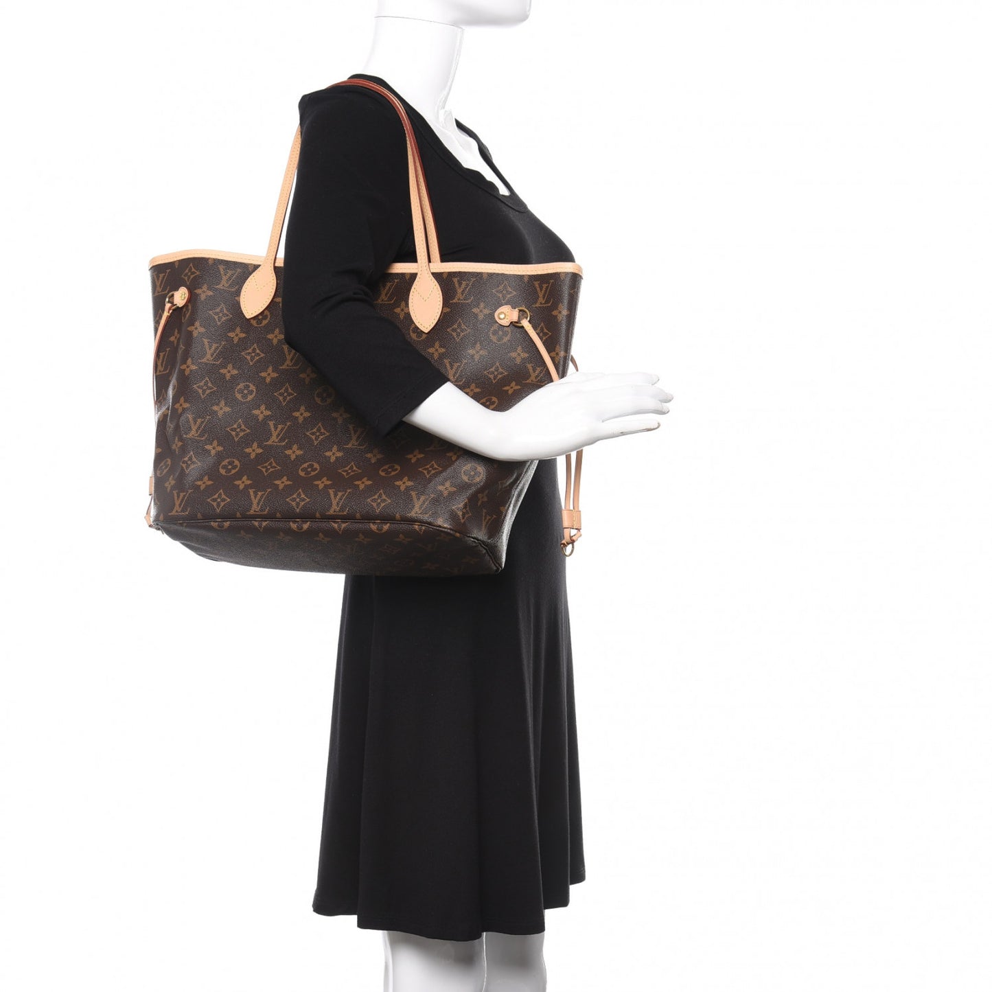 Monogram Neo Neverfull MM Cherry