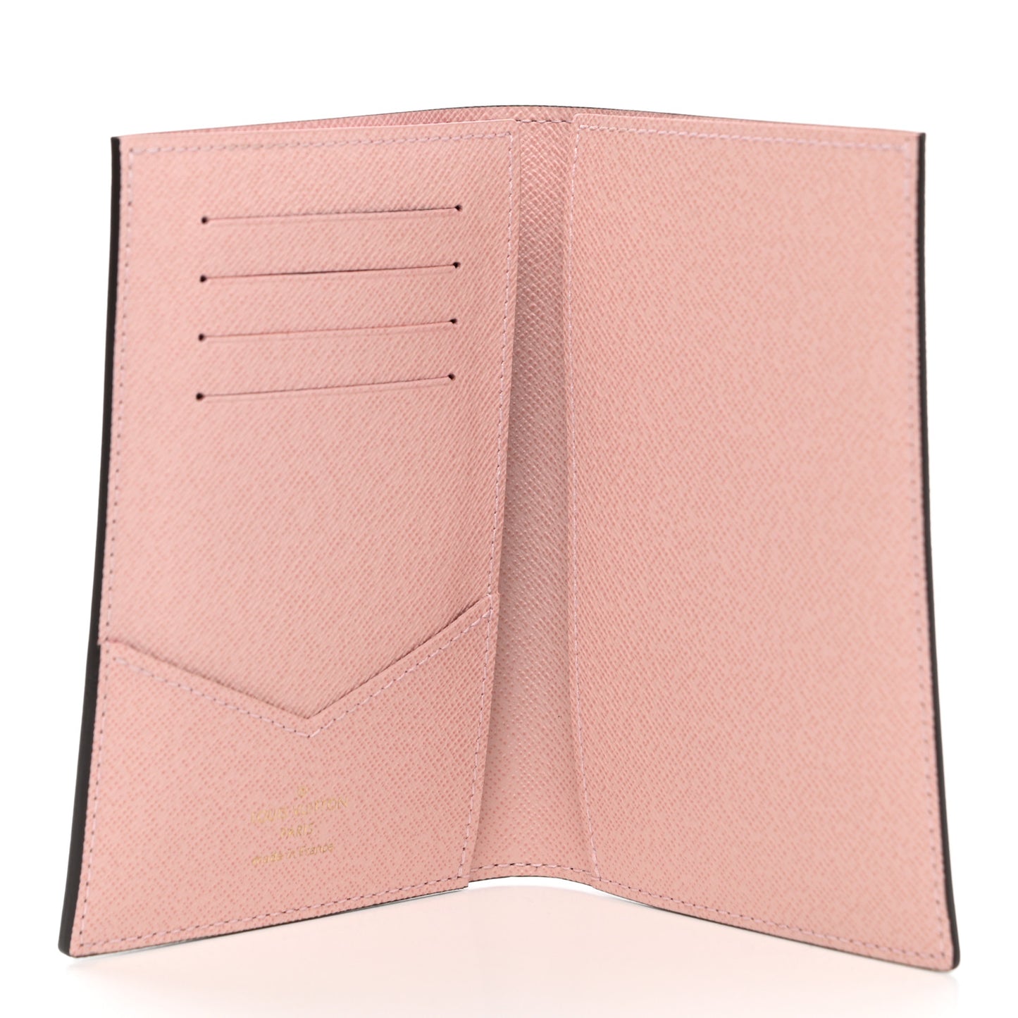 Monogram 2020 Christmas Animation Big Wheel Passport Cover Rose Ballerine