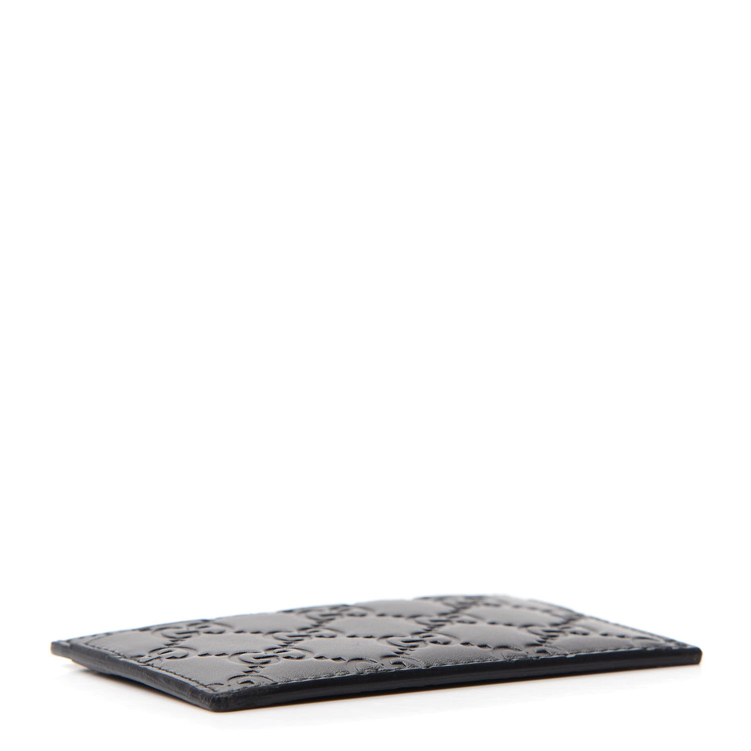 Gucci Guccissima Card Holder Black 4 of 5