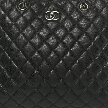 Chanel Caviar Quilted Large Shopping Tote Black 8 of 10