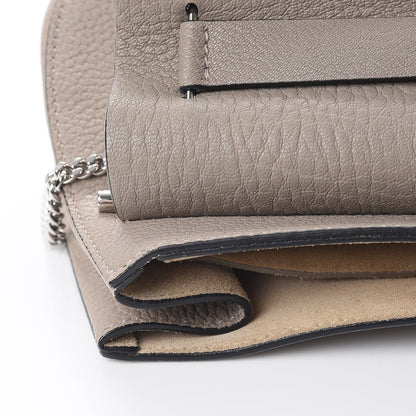 Chloe Grained Lambskin Drew Shoulder Bag Motty Grey 11 of 15