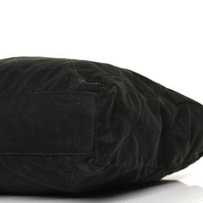 Prada Tessuto Nylon Quilted Chain Tote Black 9 of 9