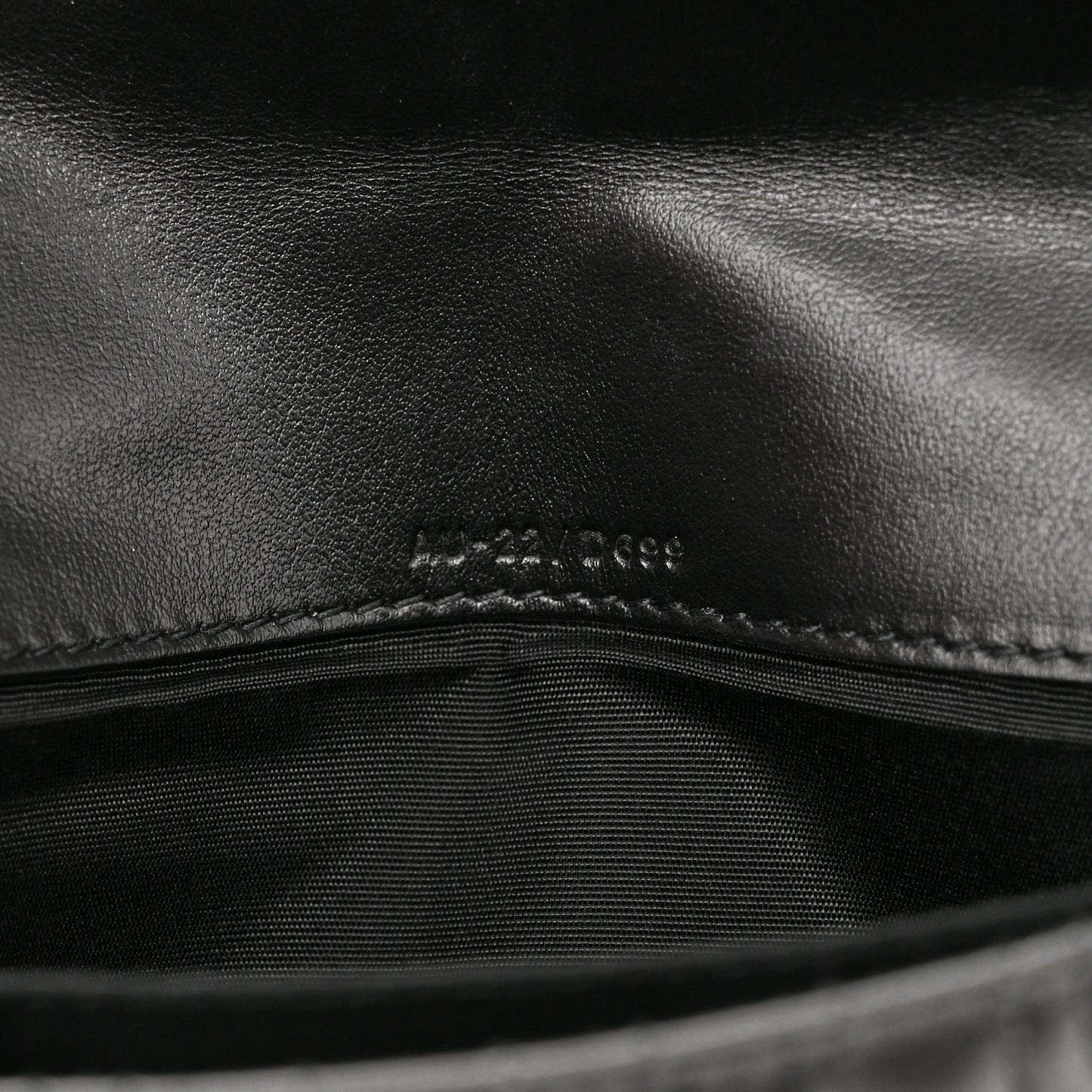 Calfskin Quilted Gancini Mini Bag Black