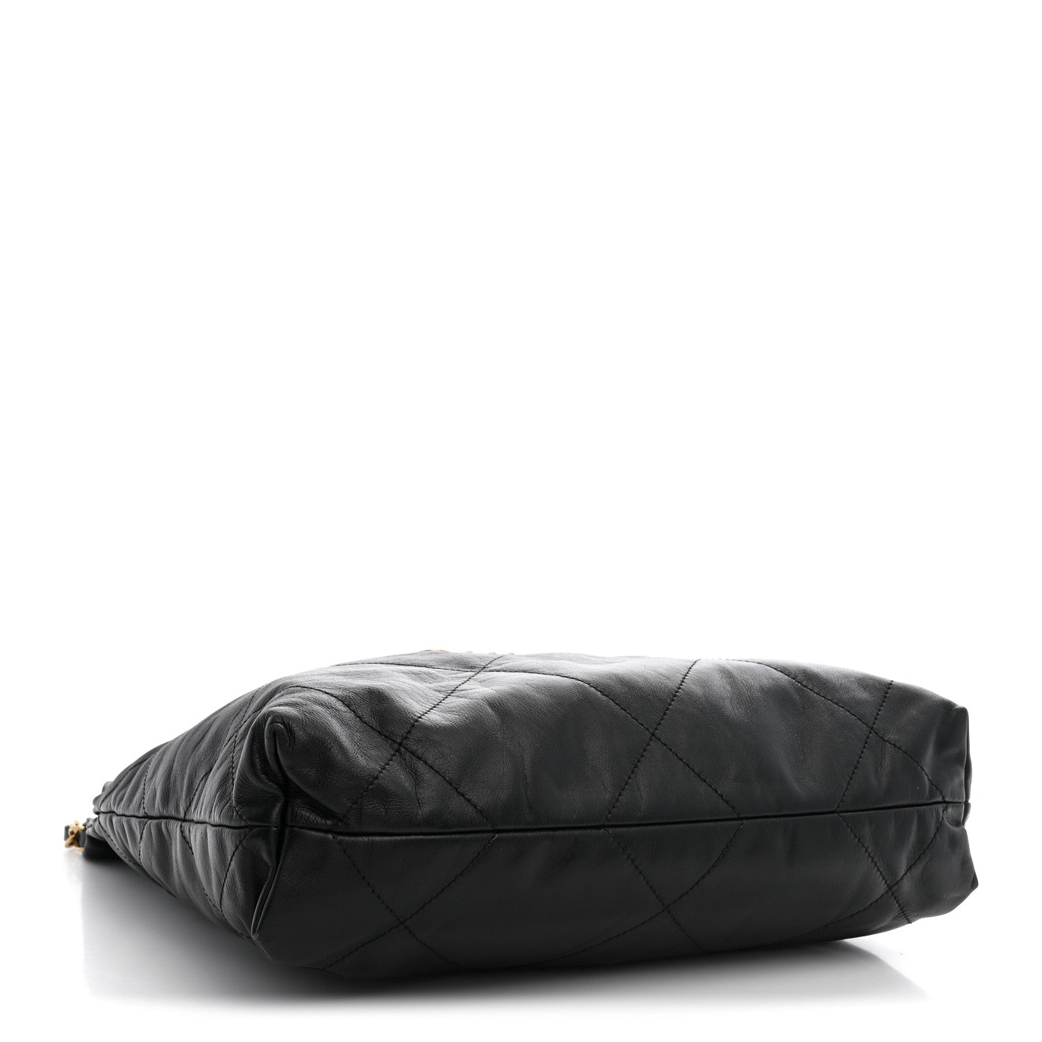 Chanel Shiny Calfskin Quilted Small Chanel 22 Black 4 of 11