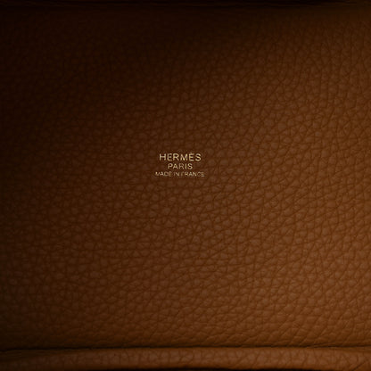 Hermes Taurillon Clemence Picotin Lock 18 PM Biscuit 6 of 11