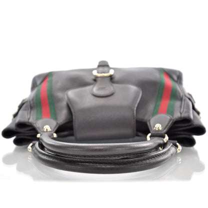 Gucci Calfskin Medium Heritage Shoulder Bag Brown 5 of 10