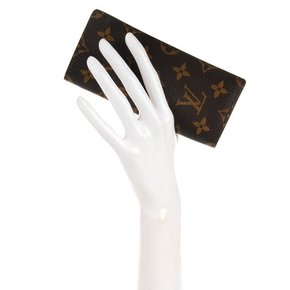 Louis Vuitton Monogram Etui a Lunettes Simple Eyeglass Case 2 of 5