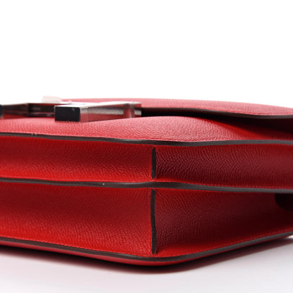 Hermes Epsom Constance 24 Rouge Casaque 7 of 13