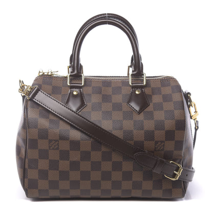 Louis Vuitton Damier Ebene Speedy Bandouliere 25 1 of 10