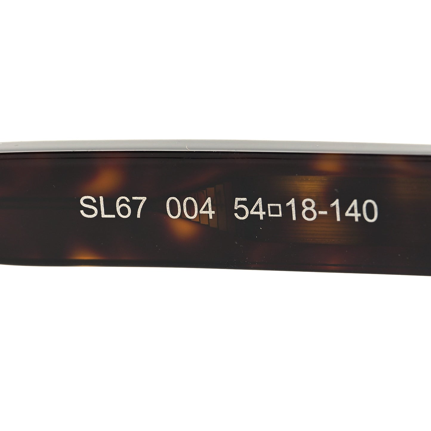 Acetate Cat Eye Sunglasses SL67 004 Tortoise