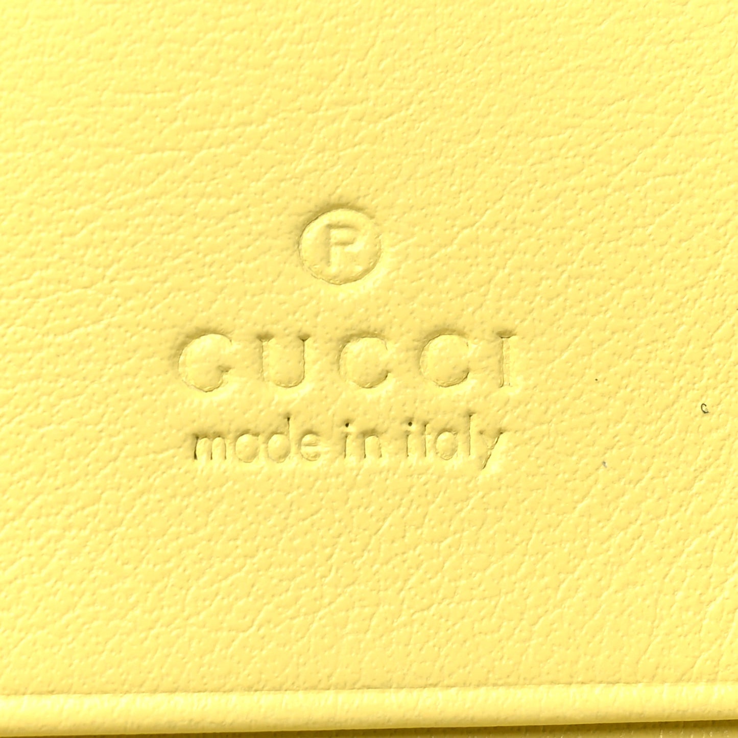 Calfskin Matelasse GG Marmont Mini Wallet On Chain Banana