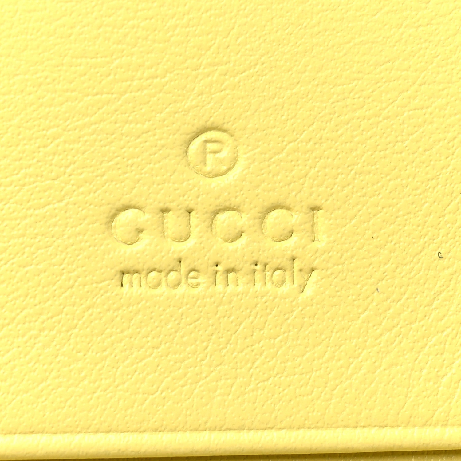 Gucci Calfskin Matelasse GG Marmont Mini Wallet On Chain Banana 6 of 9