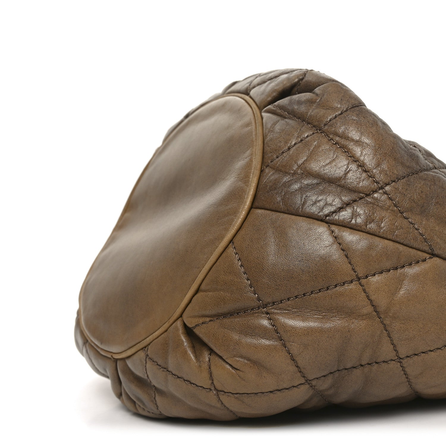 Chanel Lambskin Quilted Cloudy Bundle Hobo Beige 10 of 10
