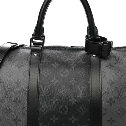Louis Vuitton Reverse Monogram Eclipse Keepall Bandouliere 50 7 of 9