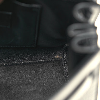 Saint Laurent Calfskin Lizard Embossed Nano Sac De Jour Black 12 of 13